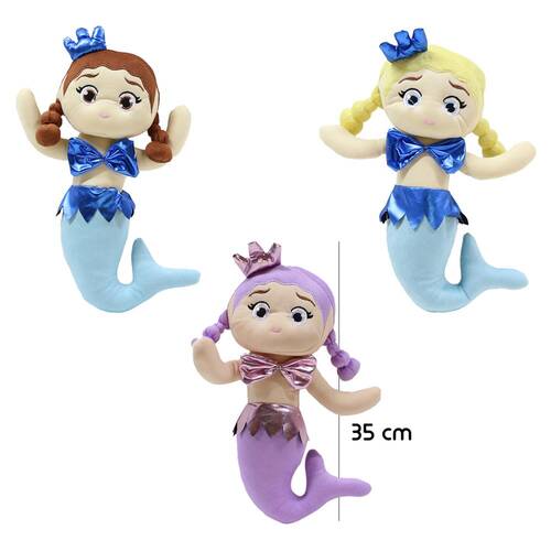 03016 Princess Mermaid Plush Toy 35 cm - 1