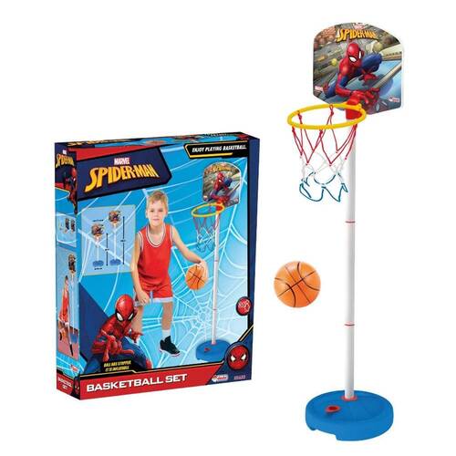 03653 Spiderman Small Footed Basketball Set - 1