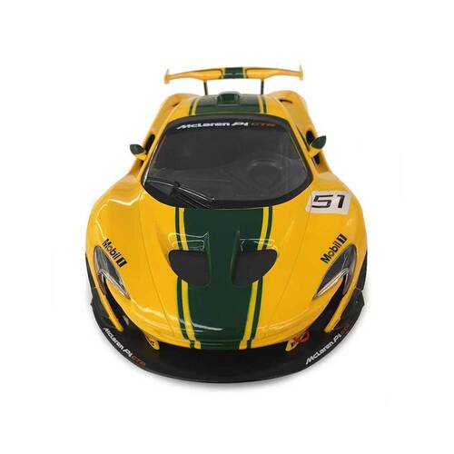 سيارة ماكلارين P1 Gtr المضيئة مقاس 1:14 مقاس 30 سم تعمل بالتحكم عن بعد - 1