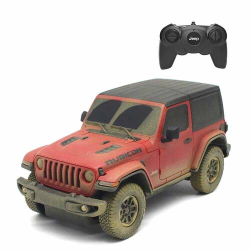 1:24 Jeep Wrangler Rubicon Muddy Uzaktan Kumandalı Araba - 4