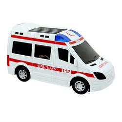 112 Ambulance Toy with Battery, Sound and Light - 1