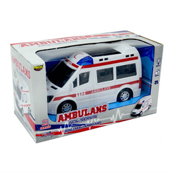 112 Ambulance Toy with Battery, Sound and Light - 2