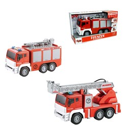 1:12 Fire Engine with Frictional Sound and Light Price is for 1 Piece - 1