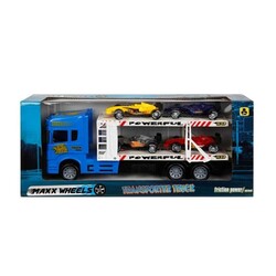 1:32 Maxx Wheels 2 Storey Transporter 4 Vehicle Truck 32 Cm Price is for 1 Piece - 2