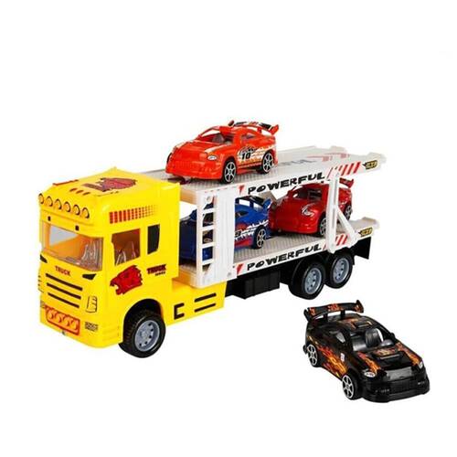 1:32 Maxx Wheels 2 Storey Transporter 4 Vehicle Truck 32 Cm Price is for 1 Piece - 3