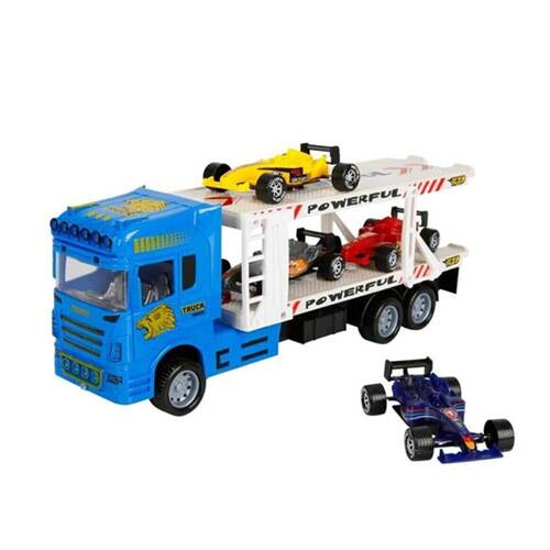 1:32 Maxx Wheels 2 Storey Transporter 4 Vehicle Truck 32 Cm Price is for 1 Piece - 4