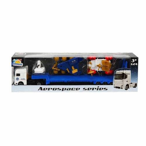 1:64 Aerospace Transporter Truck Space Set - 2