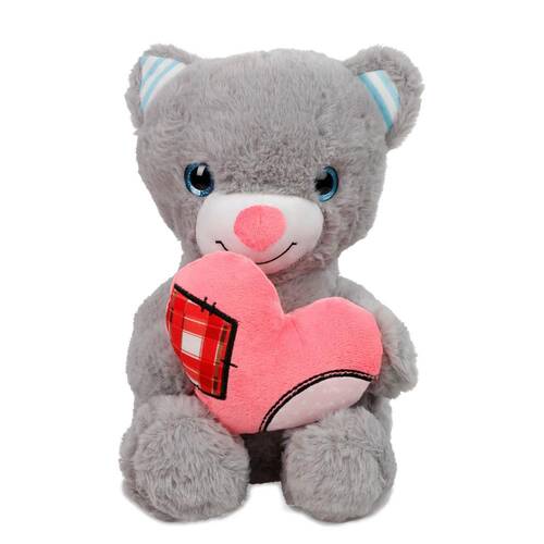 35 cm Pink Nose Plush Toys Assorted - 6