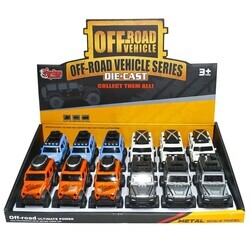 36141C ÇEKBIRAK 1:36 METAL SPORTS JEEP -VRD - 2