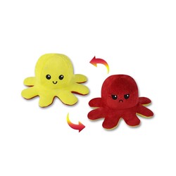 62054 Mood Changing Plush Octopus 20 cm Price is for 1 piece - 4