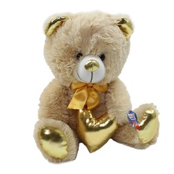 62501 Shiny Heart Plush Bear 40 cm - 6