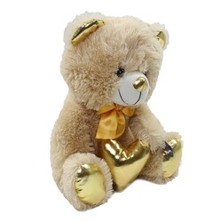 62501 Shiny Heart Plush Bear 40 cm - 7