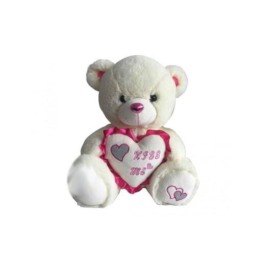 62953 35 cm Heart Plush Bear - 1