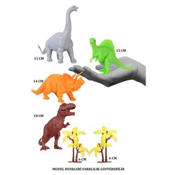 713 Toy Play 6 Piece Dinosaur Figure Set 14-18 cm - 2