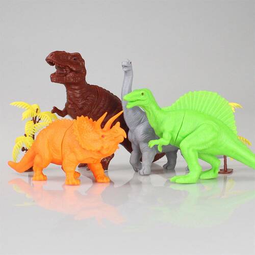 713 Toy Play 6 Piece Dinosaur Figure Set 14-18 cm - 4