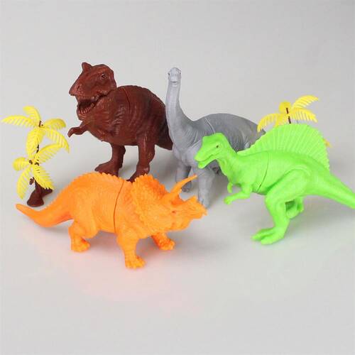 713 Toy Play 6 Piece Dinosaur Figure Set 14-18 cm - 5