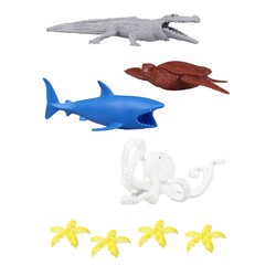 720 Toy Play 6 Piece Sea Creatures Figure Set 10-20 cm - 1