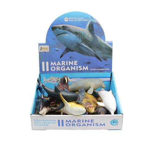 8 Model Marine Sea Animals Figures 1 piece - 1