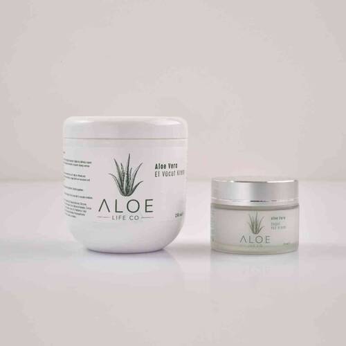 Aloe Vera Hand, Body Cream and Face Cream Set of 2 - 1