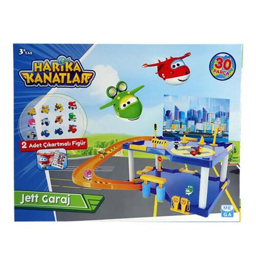 Amazing Wings Jett Garage Playset - 2