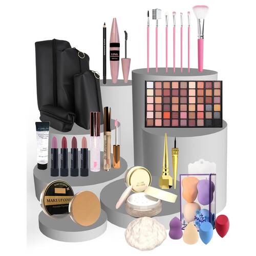 Trendsfetch Professional Makeup Set 26 Pieces Wheat Skin - 1