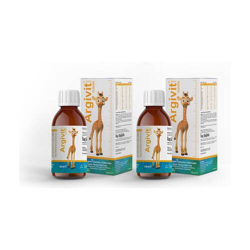 Argivit Multivitamin Syrup 150 ml 2 Pieces - 1