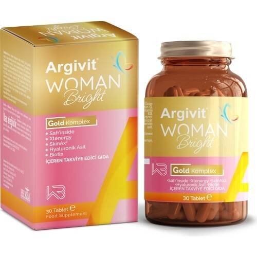 مكمل غذائي Argivit Women Bright Gold Complex - 1