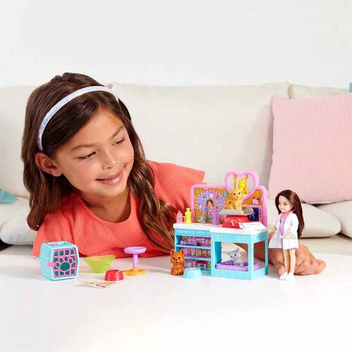 Barbie Chelsea Learning Professions Veterinary Play Set HGT12 - 2