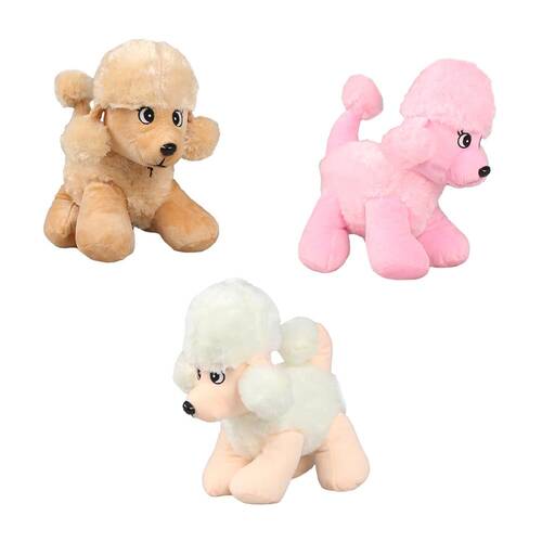 Barking Poodle Poodle Dog Plush Toy 30 cm Price is for 1 Piece - 1