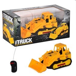 Battery Operated Remote Control Forward Backward Bucket Construction Machine Dozer - 2