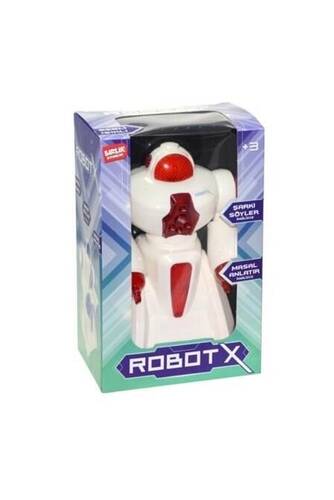 Battery Operated Robot X Toy with Turkish Voice - 1