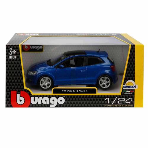 Bburago 1:24 Volkswagen Polo GTI Mark 5 Model Araba - 2