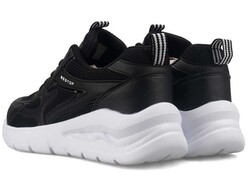 Bestof 376 Women's Sneakers Ankle - Black/White - 3