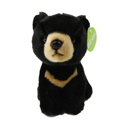 Black Bear Plush Toy 18 cm - 2