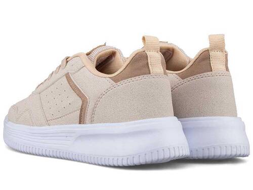 Black C 586 Women's Sneakers Skin - Beige - 3