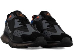 Boulder 2045 Men's Sneakers Leather - Black/Orange - 2