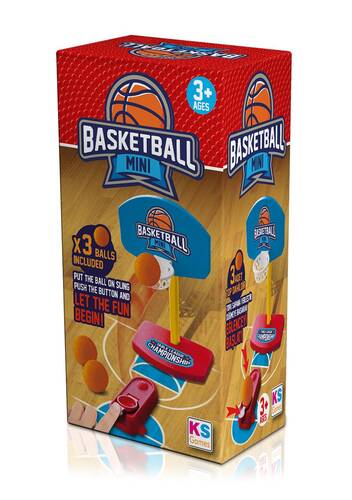 Boxed Mini Basketball Game Skill Game - 1