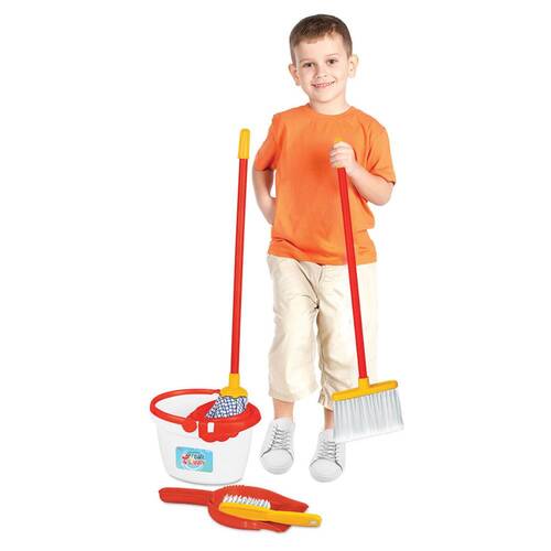 Candy & Ken Cleaning Cart Cleaning Play Set - 4