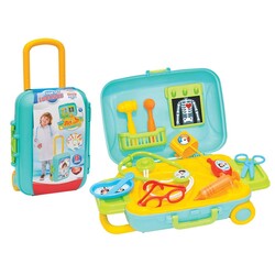 Candy & Ken Doctor Set Suitcase Toy Doctor Game Set - 1