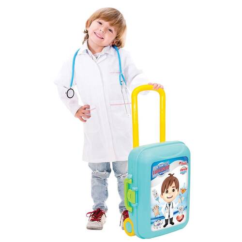 Candy & Ken Doctor Set Suitcase Toy Doctor Game Set - 3