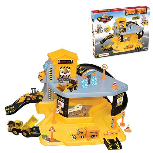 Construction Site Garage Set Play Set - 1