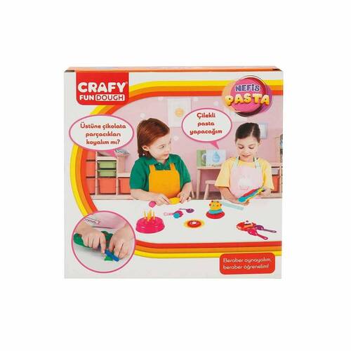 Crafy Yummy Cake Play Dough Set 200 g 17 Pieces - 1