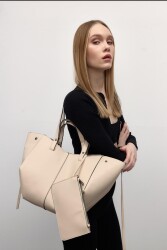 Daily City Cream Shoulder Bag - 2