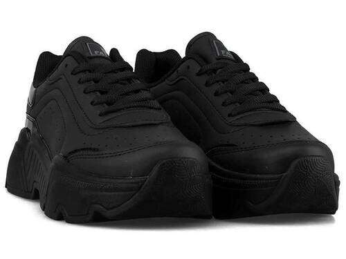 Dark Step 146 Women's Sneakers Skin - Black - 2