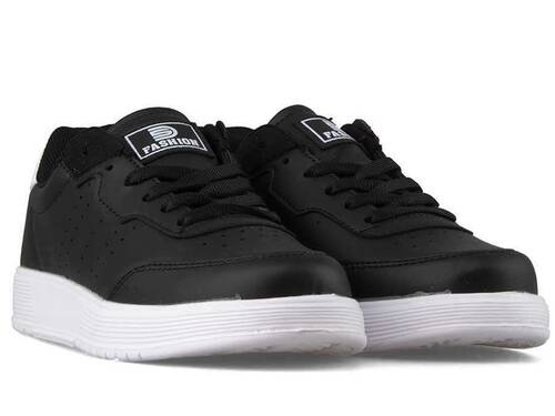 Dark Step 158 Women's Sneakers Skin - Black/White - 2