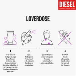 Diesel Loverdose Edp 75 Ml Women Perfume - 4