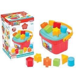 Find-Plug Bucket Activity Baby Play Set with Basket - 5