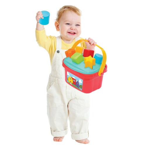 Find-Plug Bucket Activity Baby Play Set with Basket - 3