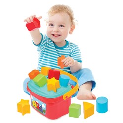 Find-Plug Bucket Activity Baby Play Set with Basket - 4