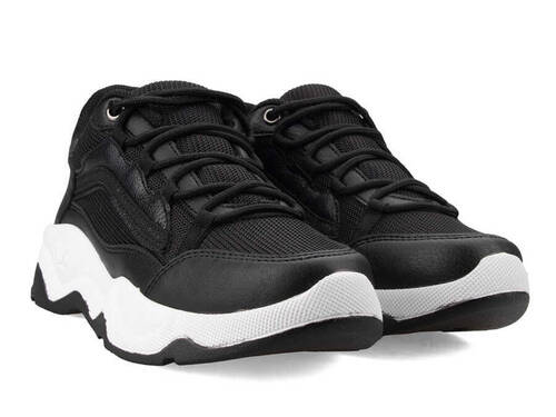 Fleet 142 Women's Sneakers Anrk - Black White - 2